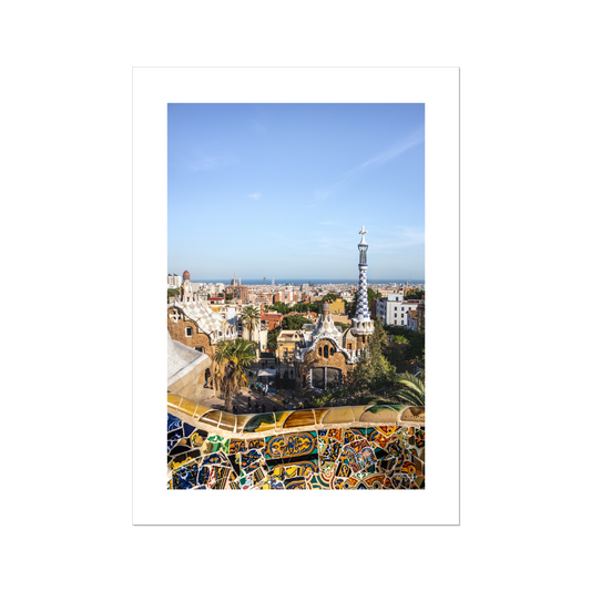 Gaudi's Colors - Poster